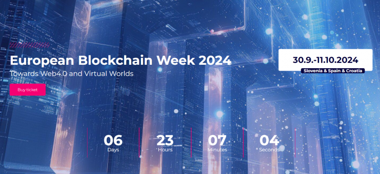 EUROPEAN BLOCKCHAIN WEEK 2024, 30.9-11.10.2024.