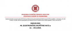 46. (elektronička) skupština HATZ-a, 12.-19.6.2023.