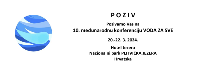 10. Međunarodna konferencija VODA ZA SVE