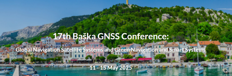 Poziv na skup “17th Baška GNSS Conference”, 11.-15.5.2025.