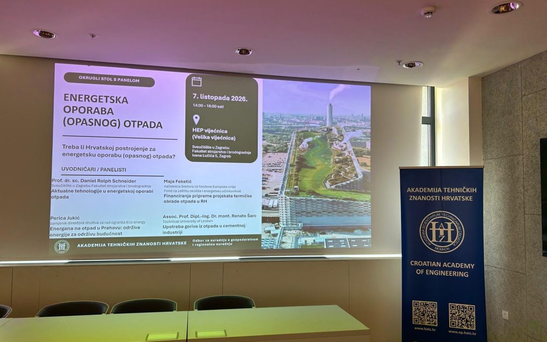 Uspješno održan okrugli stol s panel raspravom “Energetska oporaba (opasnog) otpada”
